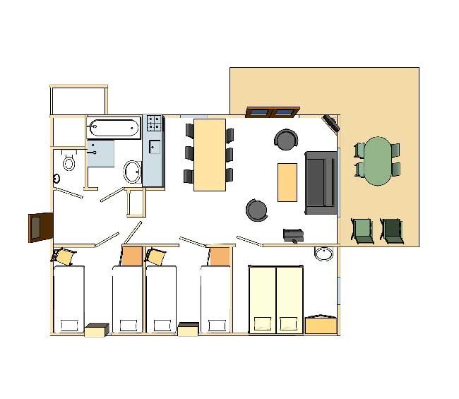 Plattegrond bosuil