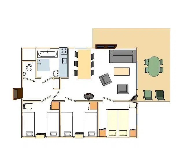 Plattegrond ekster