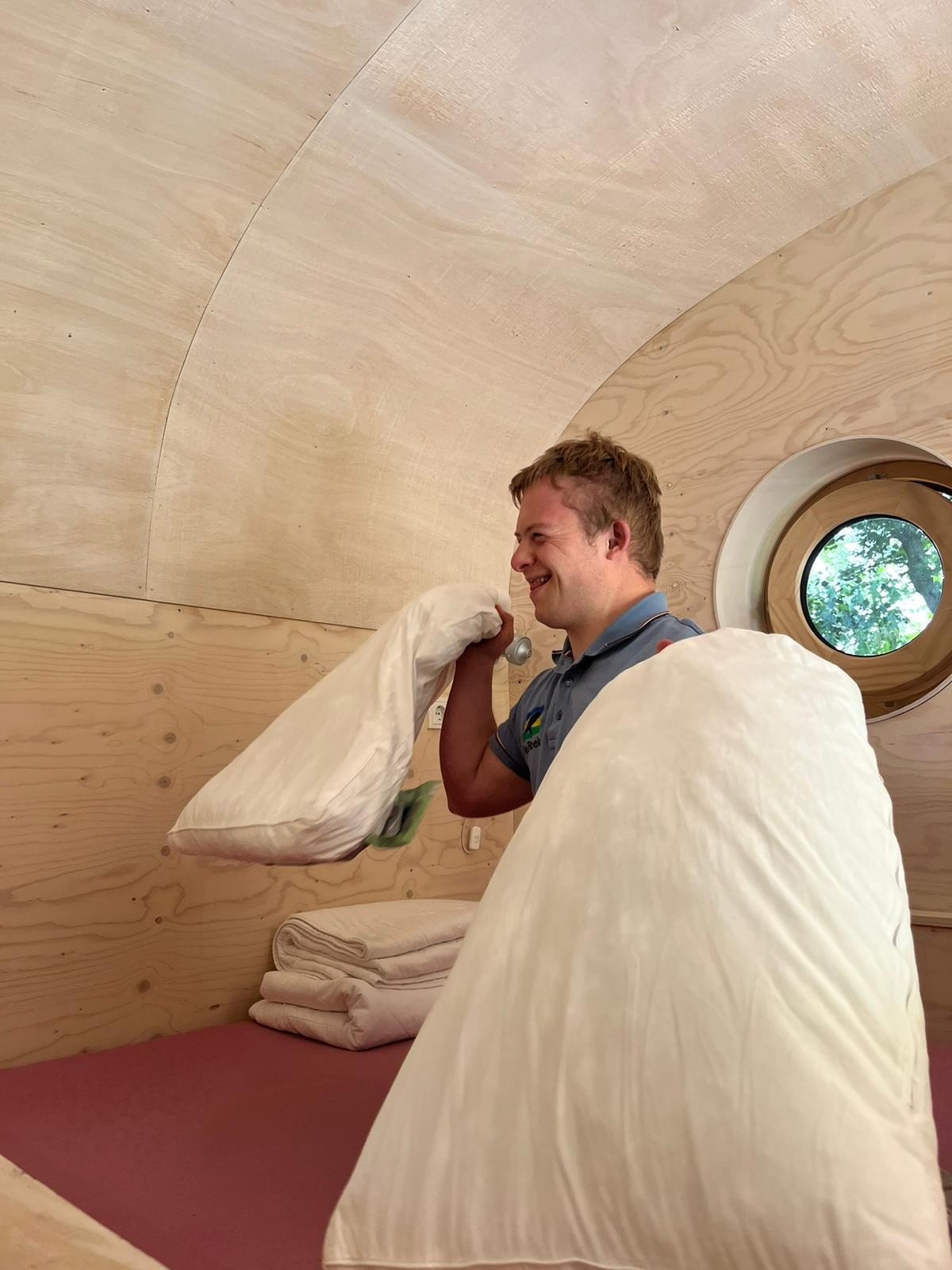 Tiny house poetsen 2